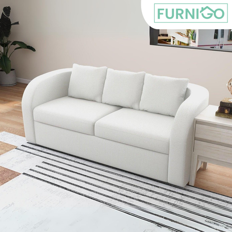 GUMI 3-Seater Fabric Sofa Furnigo