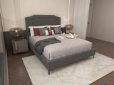 HAROLD Upholstered Bed Frame Furnigo