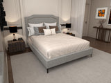 HAROLD Upholstered Bed Frame Furnigo