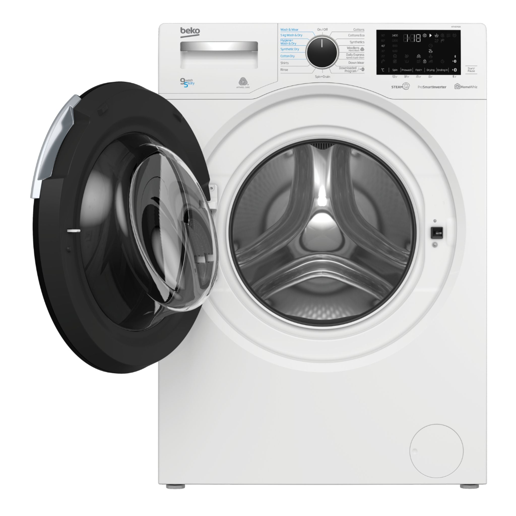 BEKO HTV9743X 9.0 kg. Washer/5.0 kg. Dryer Front Load Washing Machine Beko