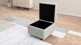 HANNAH Storage Ottoman Affordahome Furniture