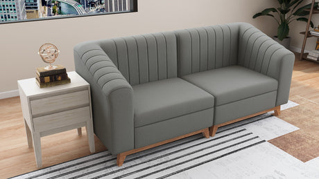 HAZEL 3-Seater Fabric Sofa Affordahome