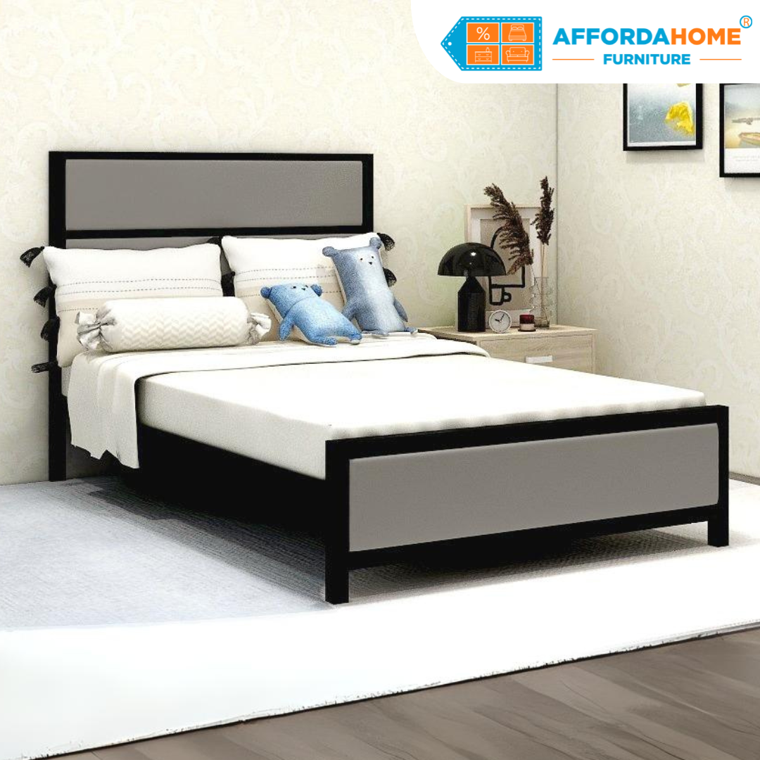 HILTON v2 Single Metal Bed Frame Affordahome