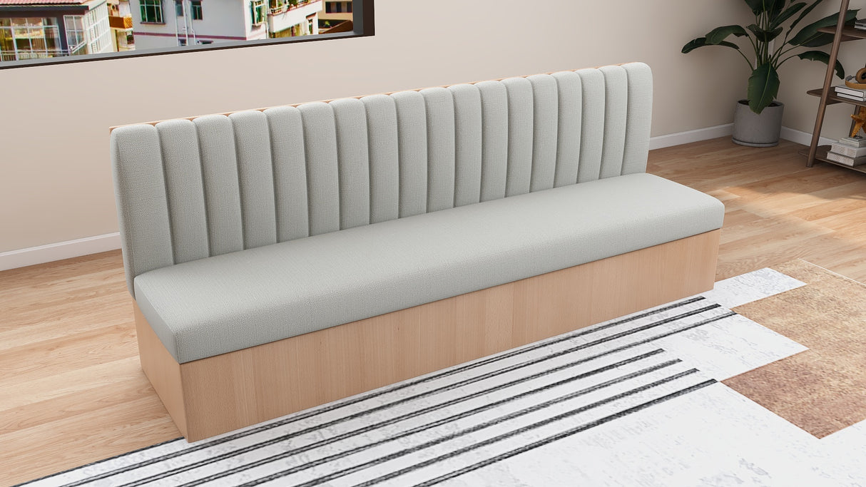 IDA Booth Fabric Bench Furnigo