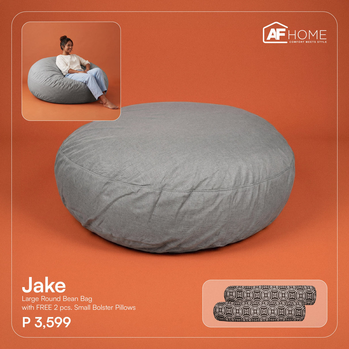 Beanie MNL - Jake Large Round Bean Bag Beanie MNL