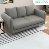 JANE 3-Seater Fabric Sofa Furnigo