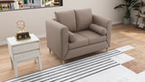 JASMIN 2 Seater Fabric Sofa with Pillows Furnigo