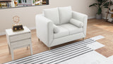 JASMIN 2 Seater Fabric Sofa with Pillows Furnigo