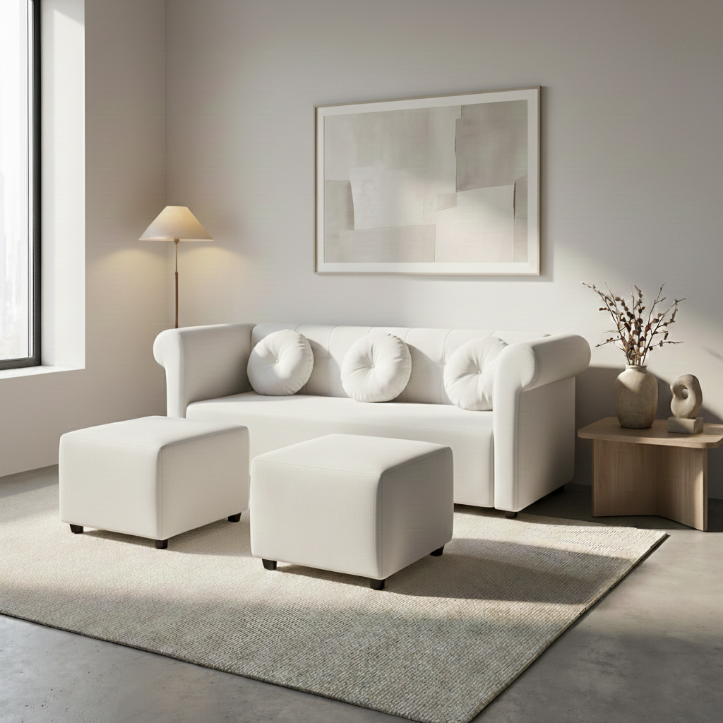 Jewel Reversible Sofa Set - FREE Backrest Cushion (Flash Sale) AF Home