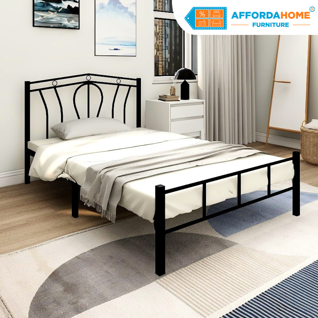 JIMUEL Metal Bed Frame Affordahome