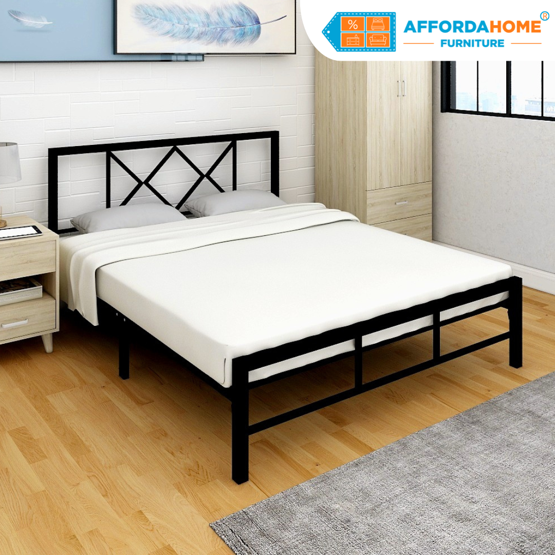 JOE Single Metal Bed Frame Affordahome