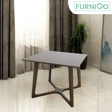 JOV Solid Wood Dining Table 4 Seater Furnigo