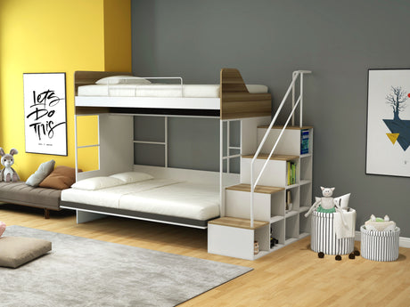 Bunk Bed with Murphy Bed-K01 (PRE-ORDER) Easy Space PH