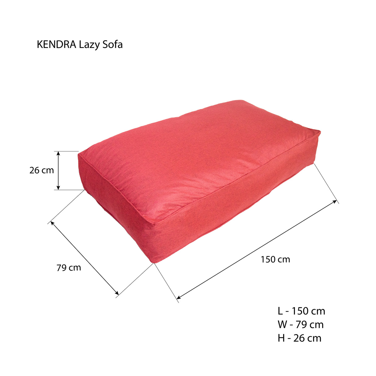 Beanie MNL - KENDRA Lazy Sofa Beanie MNL