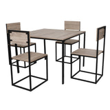 KENT 4-Seater Dining Table Set Affordahome