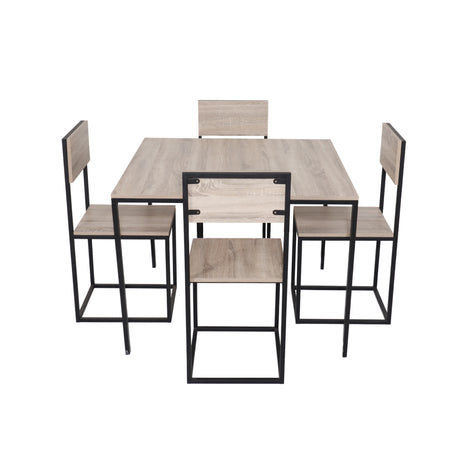 KENT 4-Seater Dining Table Set Affordahome