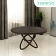 KIM Solid Wood Dining Table Furnigo