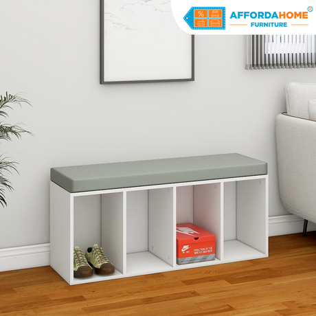 LOGAN Shelf Bench Affordahome