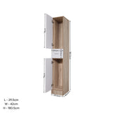 Blowout Sale - Mercy Kitchen Tall Cabinet 2-Door; 1-Drawer AF Home