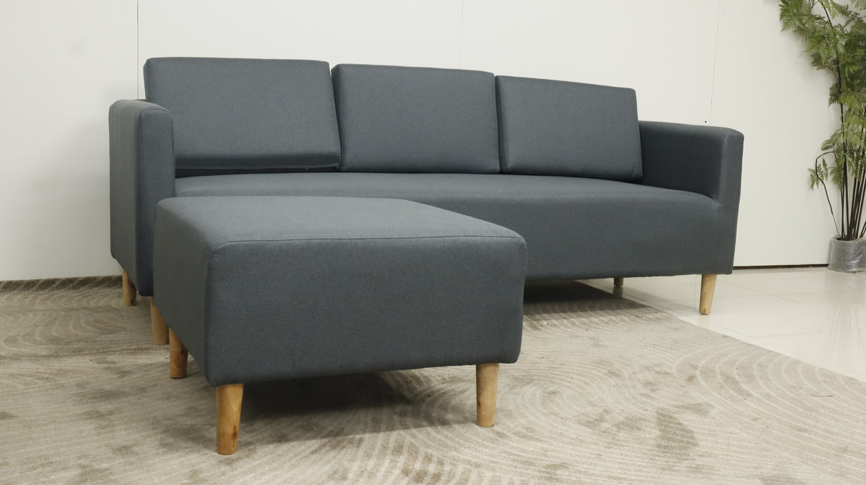 Gaynour Reversible Fabric Sofa Furnigo