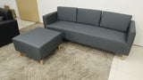 Gaynour Reversible Fabric Sofa Furnigo