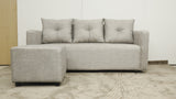 Sarah Reversible Fabric Sofa Affordahome