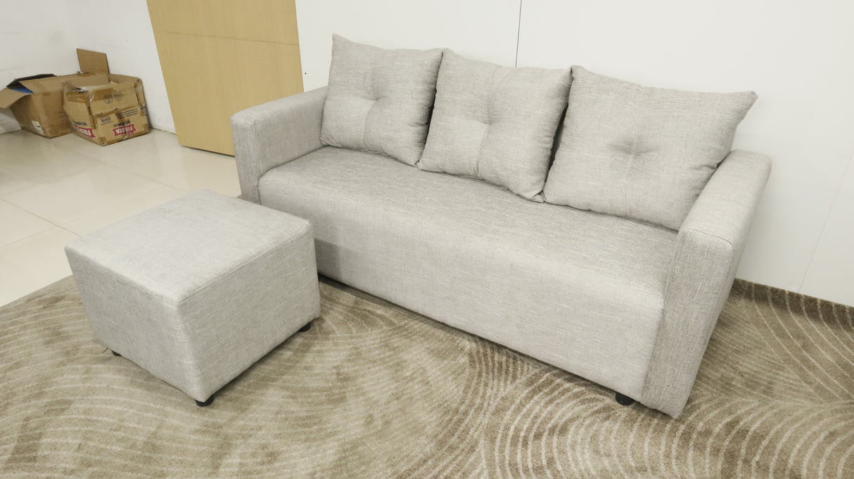 Sarah Reversible Fabric Sofa Affordahome