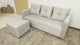 Sarah Reversible Fabric Sofa Affordahome