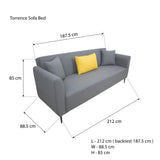Torrence Sofa Bed Furnigo