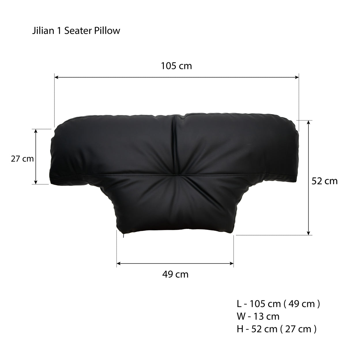 JILIAN 1 Seater Sofa Affordahome