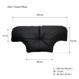 JILIAN 1 Seater Sofa Affordahome
