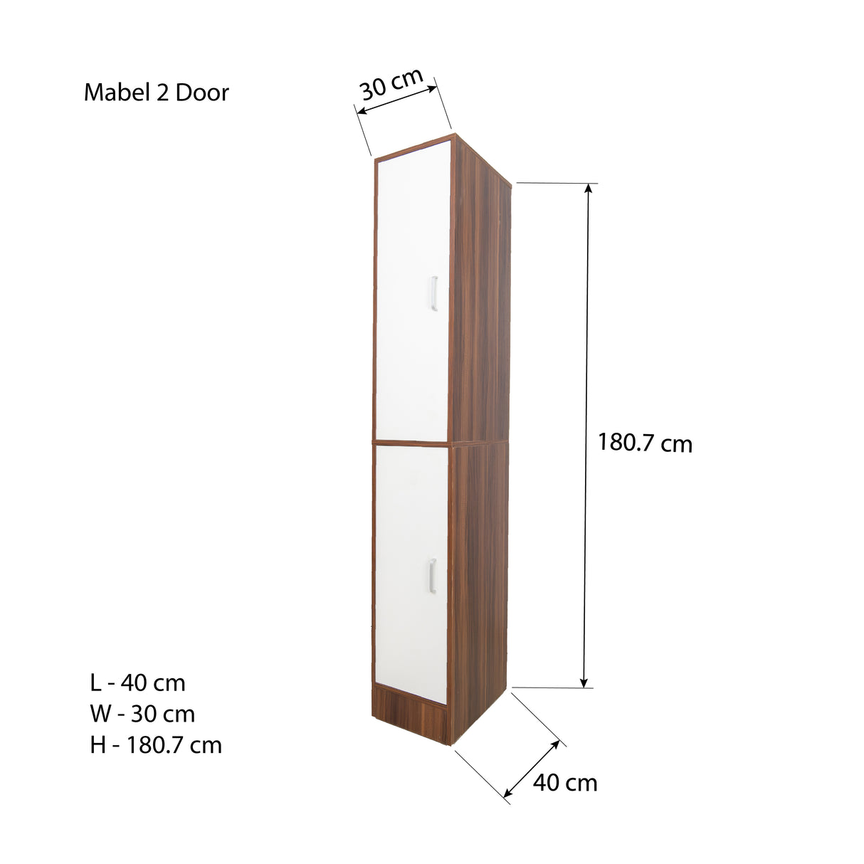 Mabel 2 Door Cabinet Affordahome