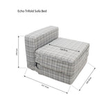 ECHO Trifold Sofa Bed Astro Foam