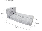 ECHO Trifold Sofa Bed Astro Foam