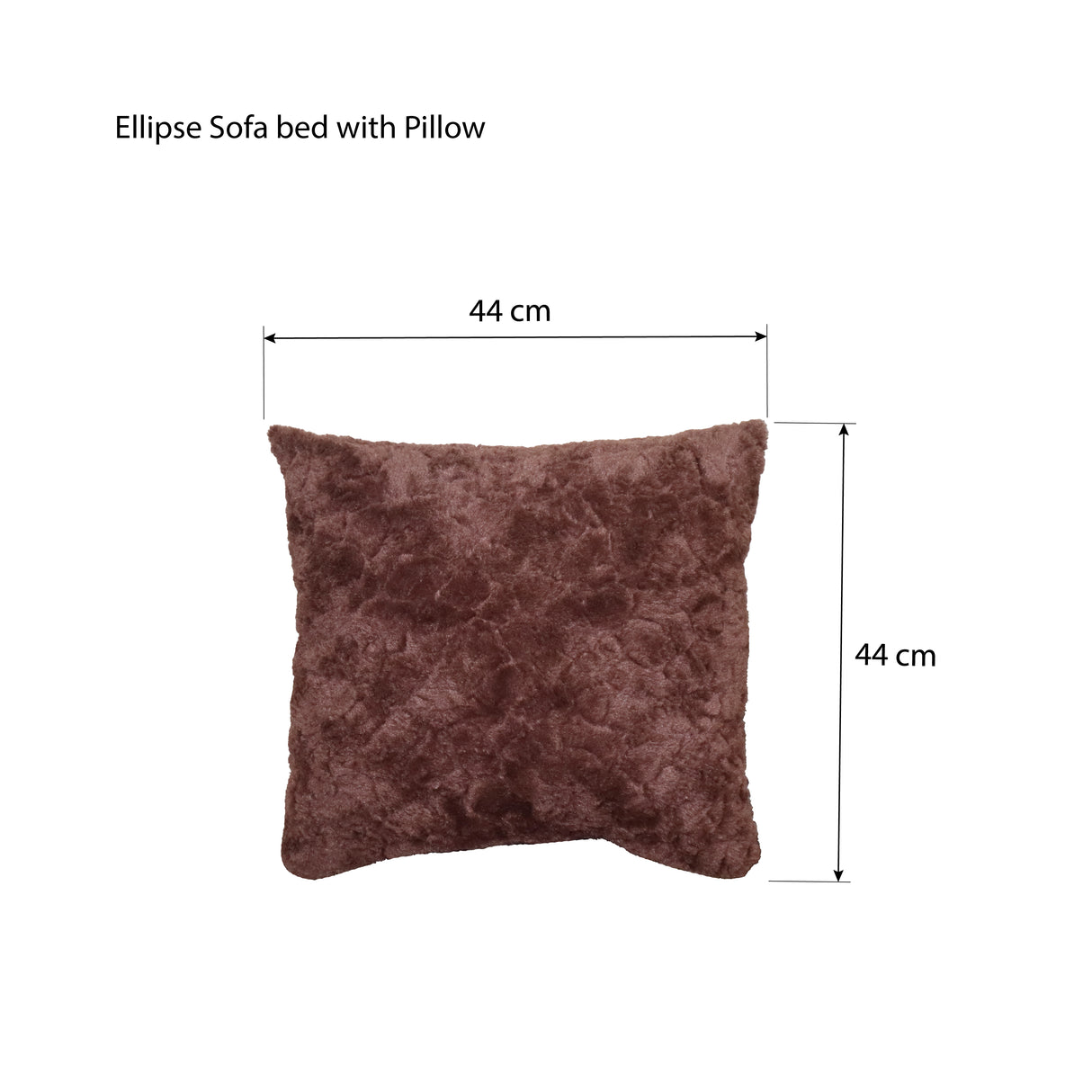 Ellipse Sofa bed with Pillows Astro Foam