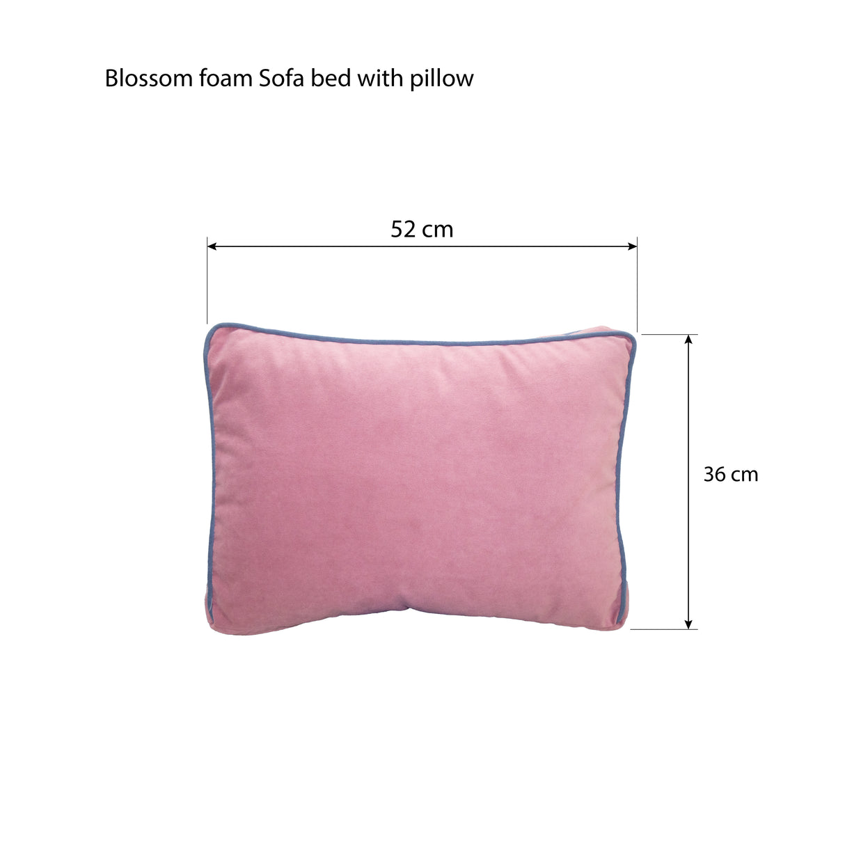 Blossom Foam Sofa Bed with Pillow Astro Foam