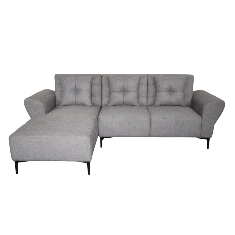 MICAH L-Shape Fabric Sofa Furnigo