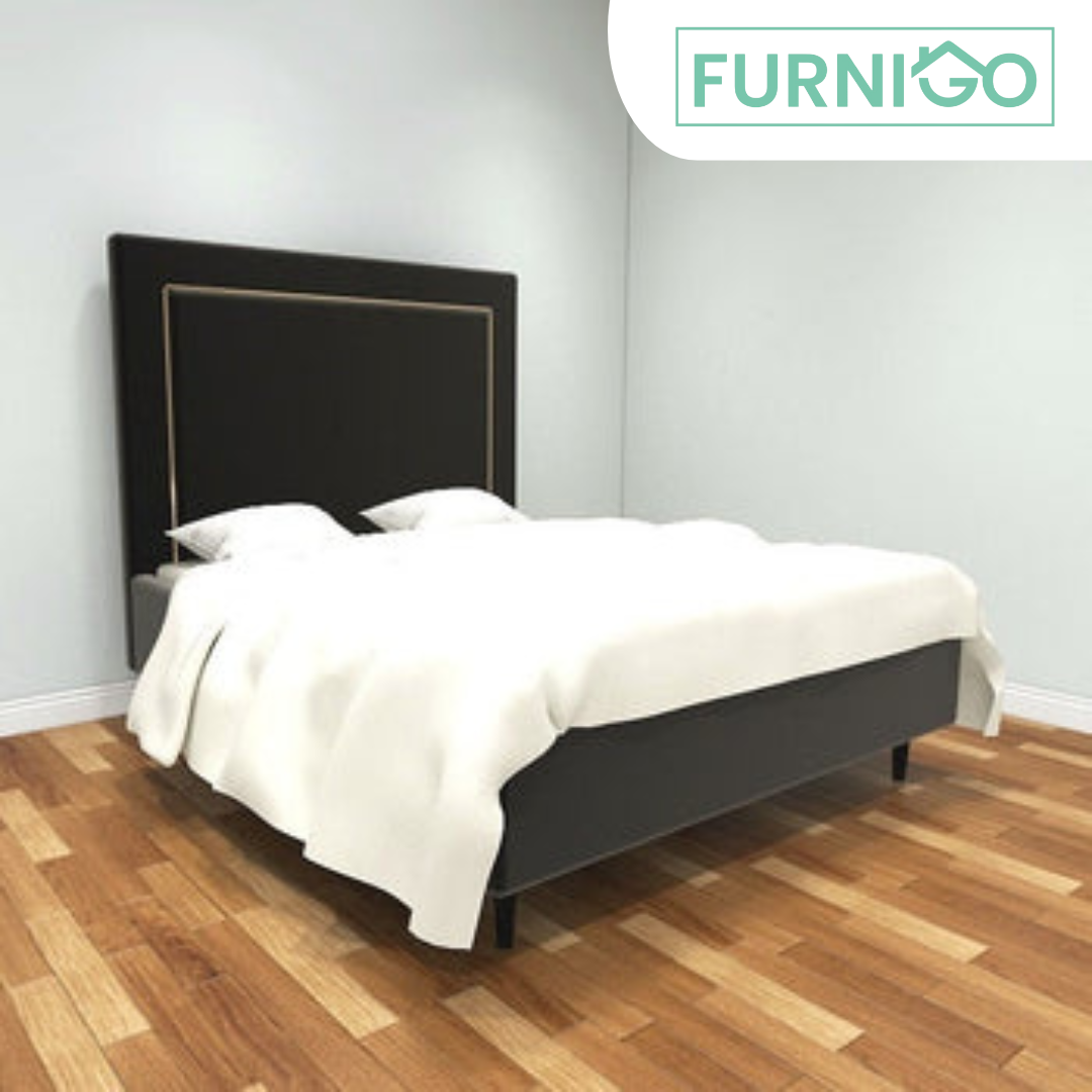 MARY Upholstered Bed Frame Furnigo