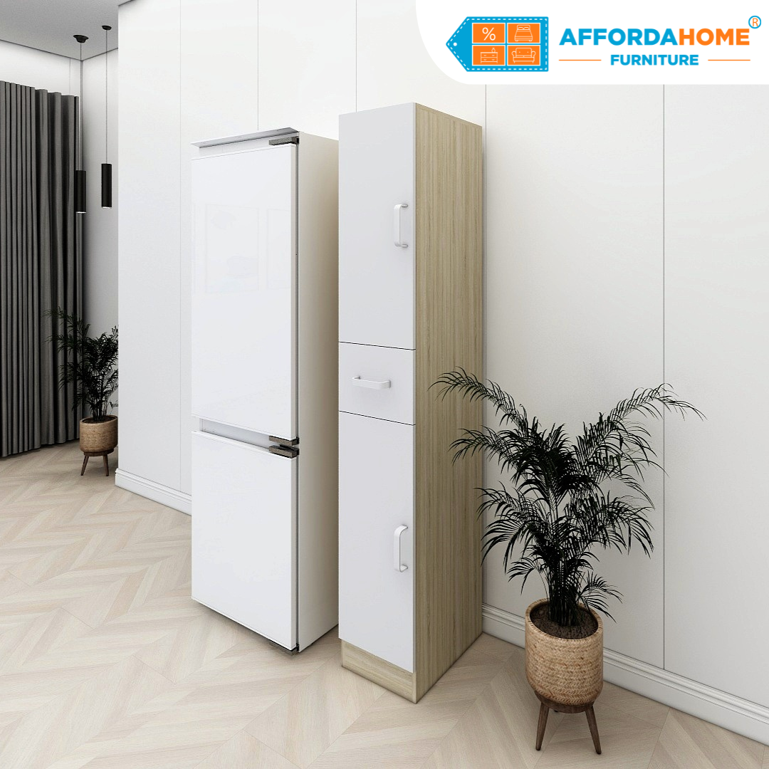 Mercy Kitchen Cabinet (2-Door ; 1-Drawer) – AF Home