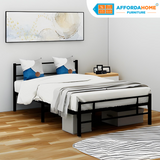 MILLER Metal Bed Frame Affordahome