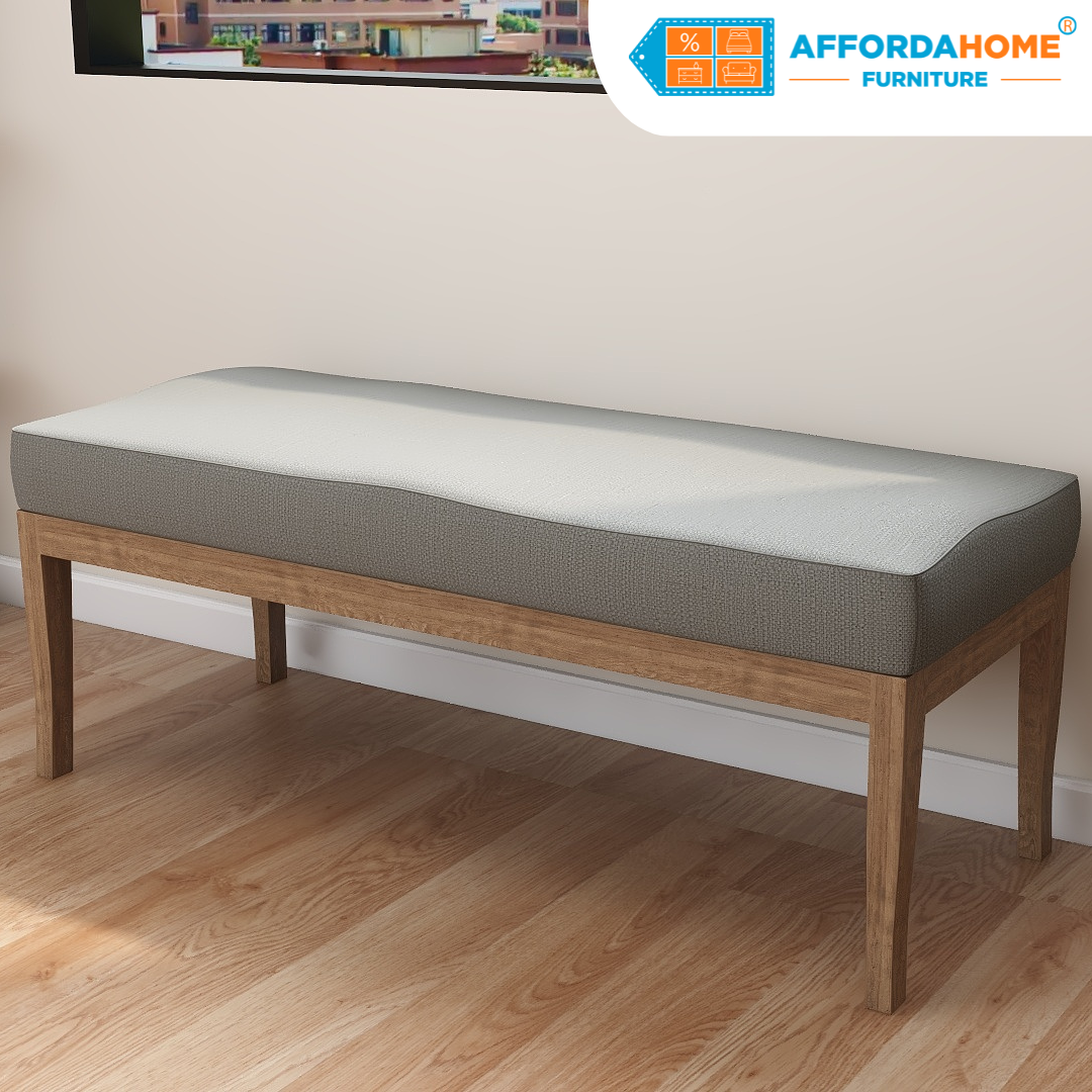 MONIC Fabric Bench Affordahome