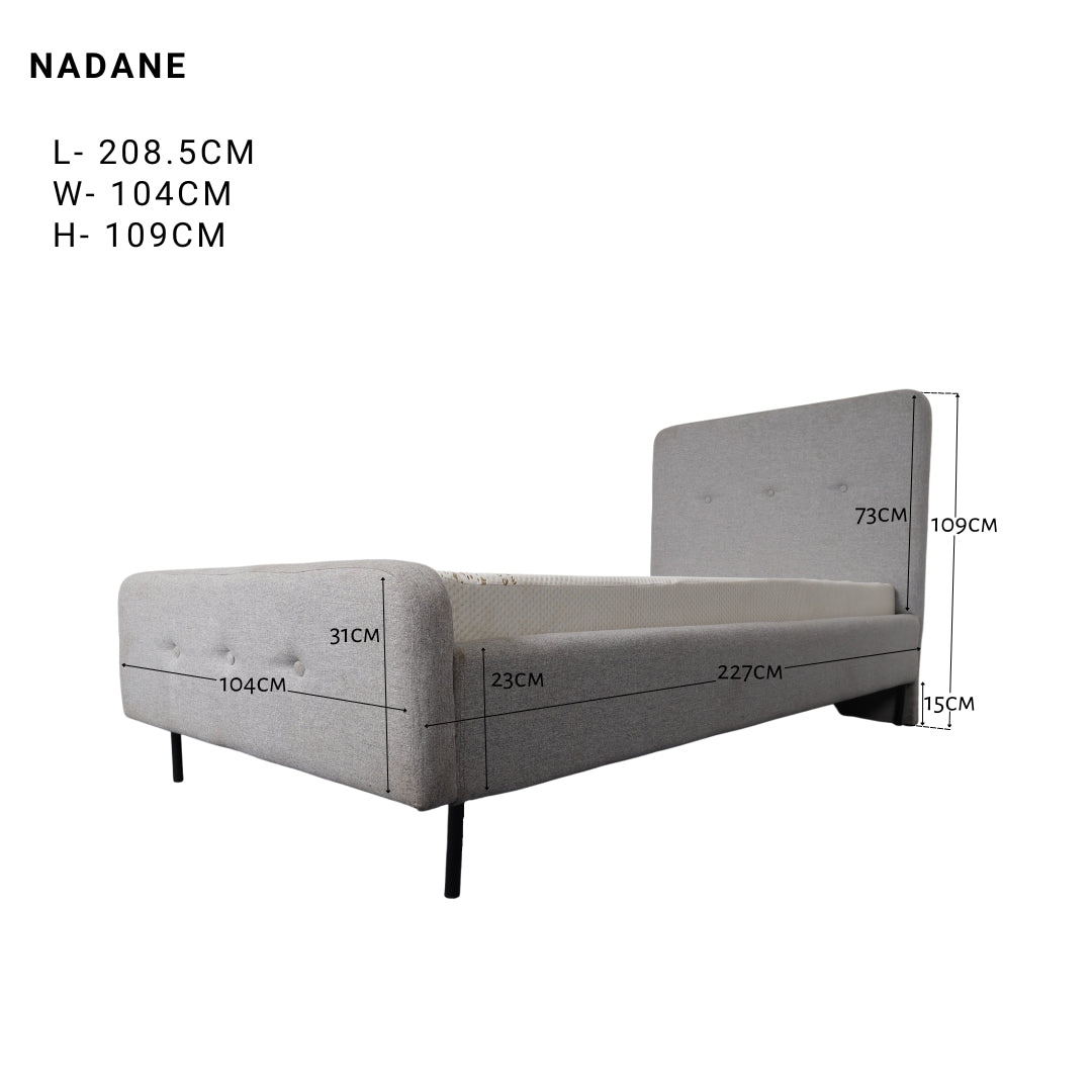 NADANE Upholstered Bed Frame AF Home