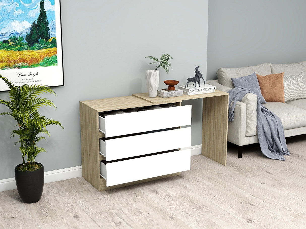 Baxter Chest of Drawer with Dresser Table Affordahome