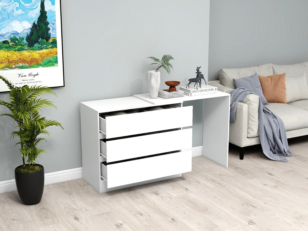 Baxter Chest of Drawer with Dresser Table Affordahome