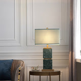 Milano Glow - Arine - N167 - Light Luxury American-Style Marble Table Lamp with Dimmable LED, Elegant Ambient Lighting for Modern and Functional Spaces - Living Room / Bedroom / Bedside / Study / Hotel Milano