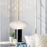 Milano Glow - Astra - N111 - Postmodern Nordic Marble Table Lamp with Creative Designer Style, Elegant Ambient Lighting for Contemporary Interiors - Living Room / Coffee Table / Bedroom / Bedside Milano