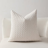 Looma Ley - Bubble Corduroy Cushion Cover – High-End Textured Pillow for Sofa Backrest & Home Decor - Living Room, Bedroom, Sofa Area Looma