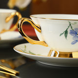 CUPURA Wiro - European Coffee Cup & Saucer - Elegant British Afternoon Tea Set, Premium Gift Souvenir CUPURA