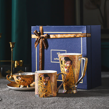 CUPURA Veno - Curated Vintage European Coffee Cup & Tea Set - Elegant Gift Box Collection CUPURA