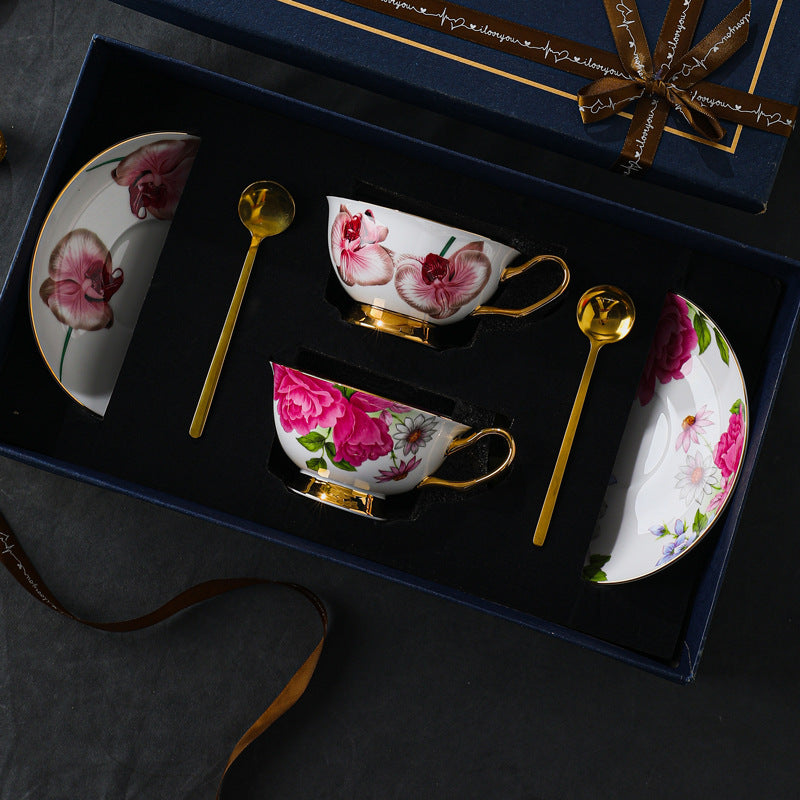 Coffee Cup Exquisite Cup and Saucer Tea Set SPRM1600000017